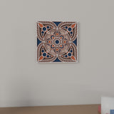 Jaipur Block Print wall piece 180 mm in a living room